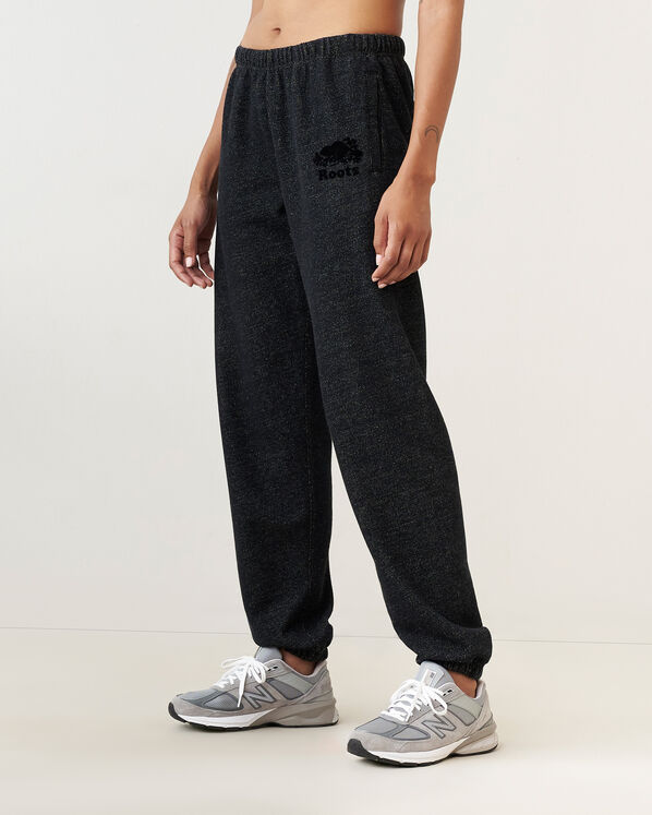 Pantalon original ample en molletonen coton bio