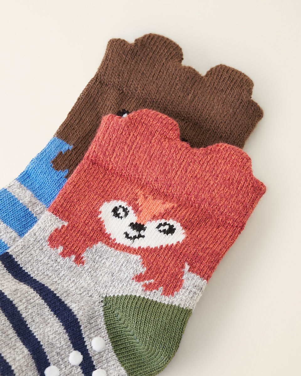 Toddler Forest Friends Sock 2 Pack