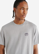 T-shirt poivr&eacute; en coton bio pour hommes