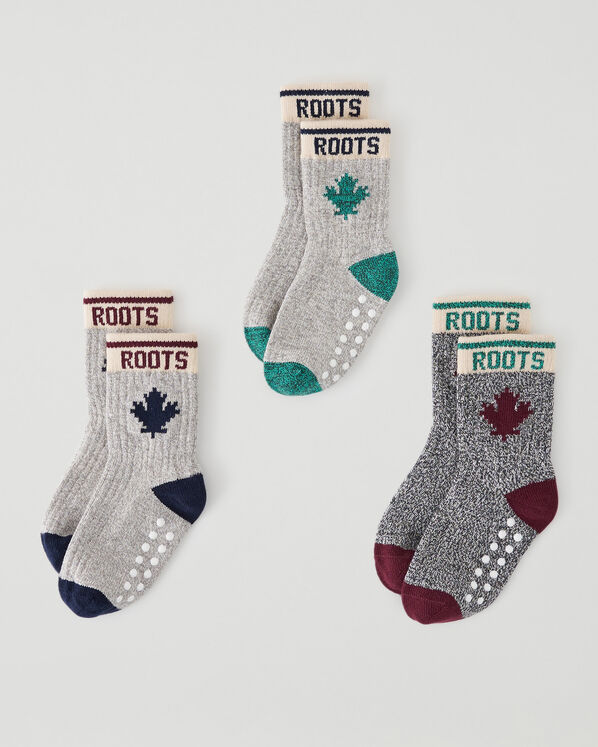 Toddler Maple Sock 3 Pack