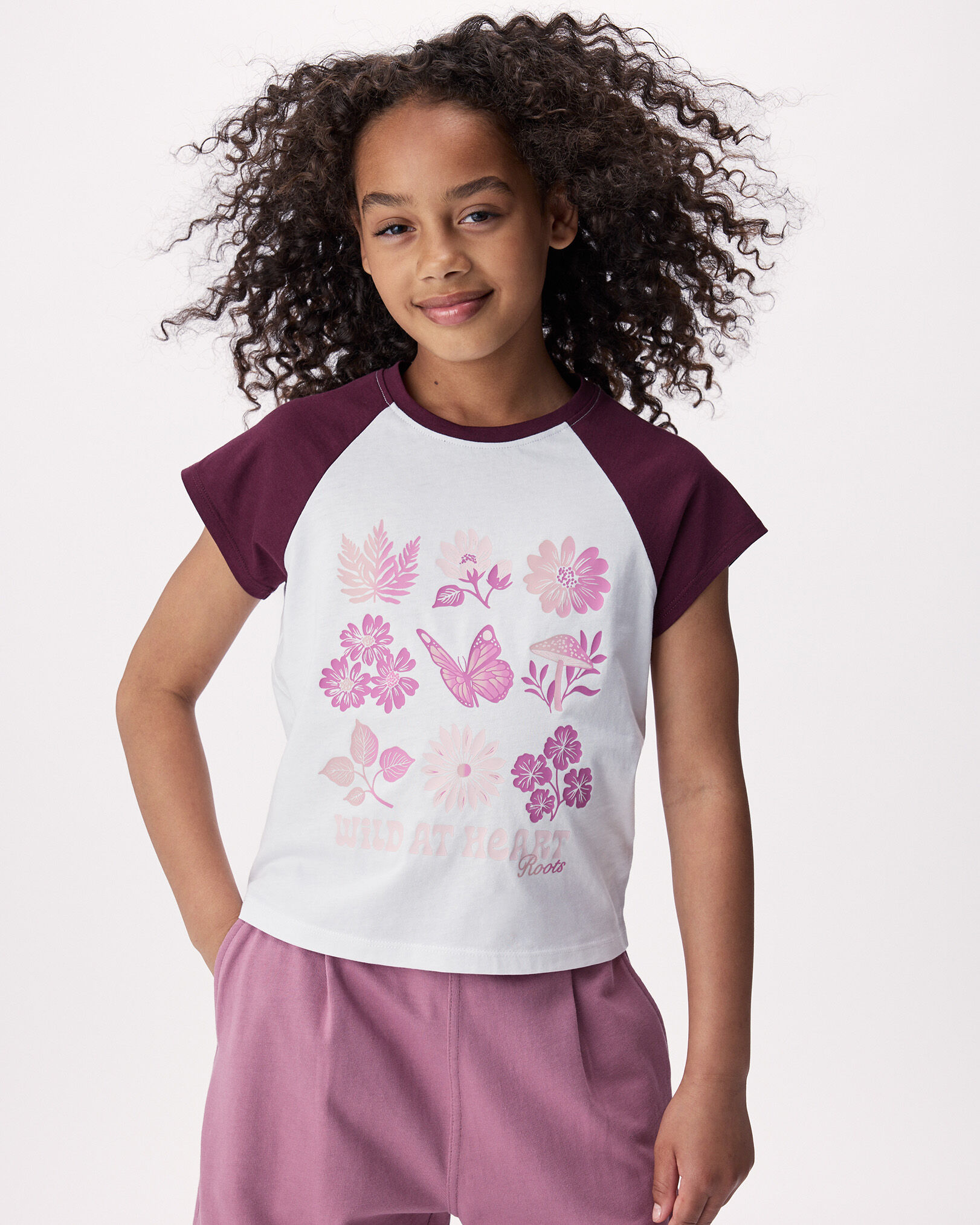 Girls Olivia Floral T-Shirt