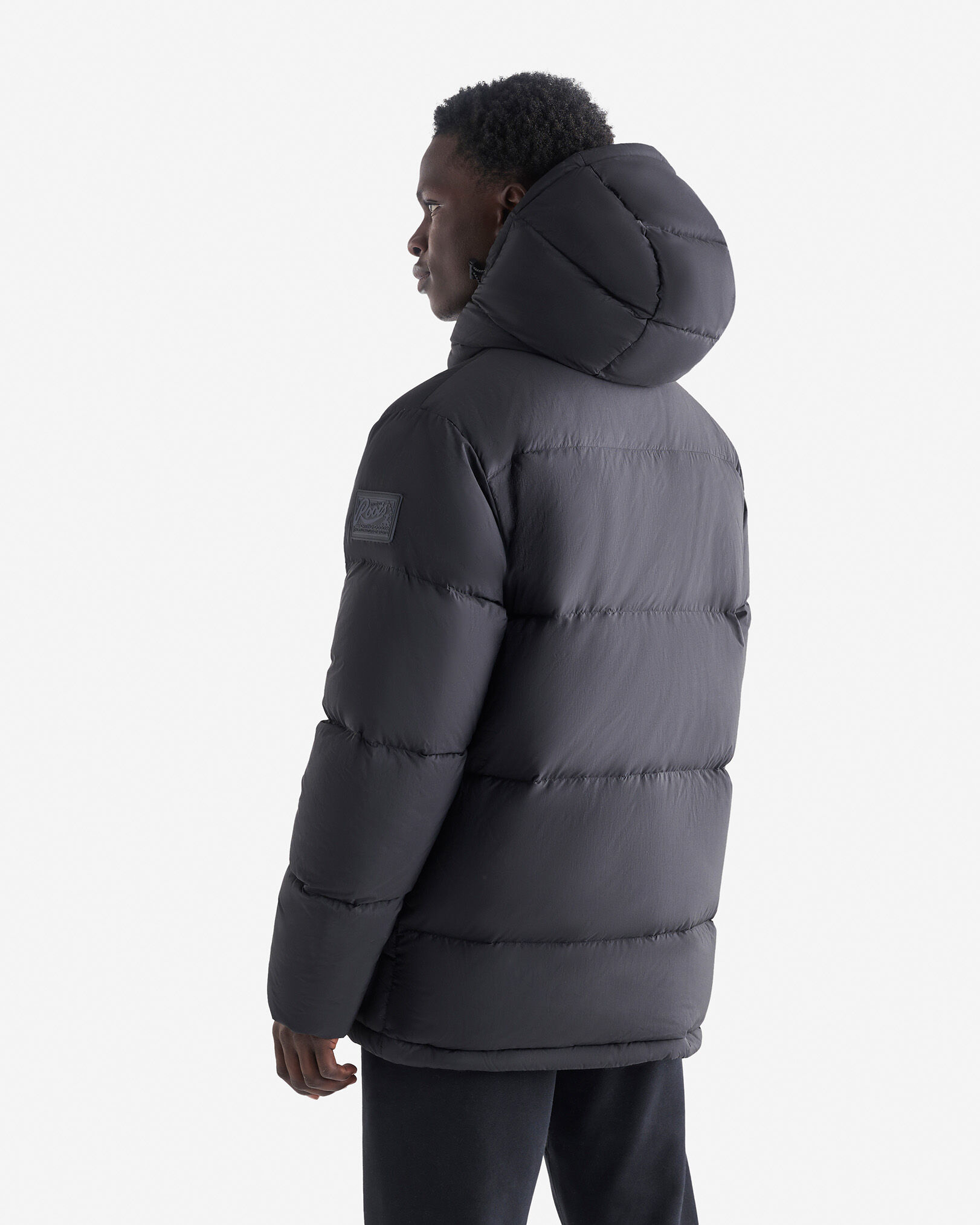 Roots puffer jacket mens top