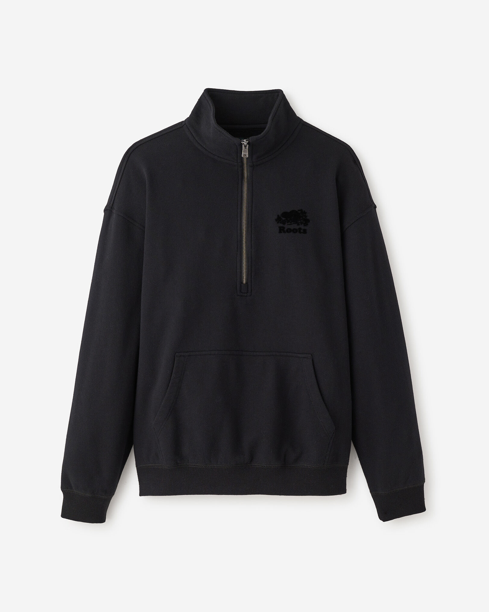 Roots half zip sweater shop