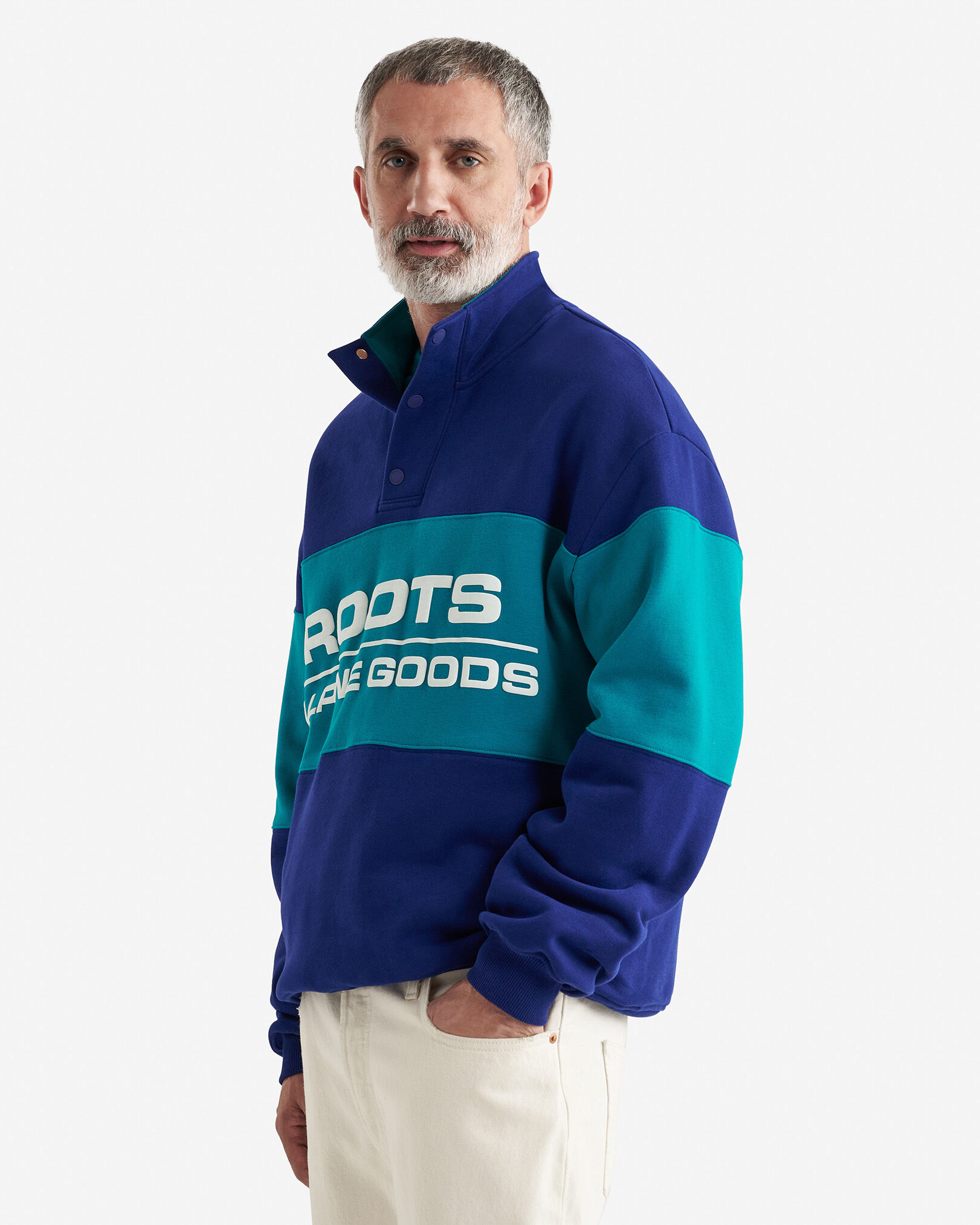 Alpine Goods Snap Pullover | Roots