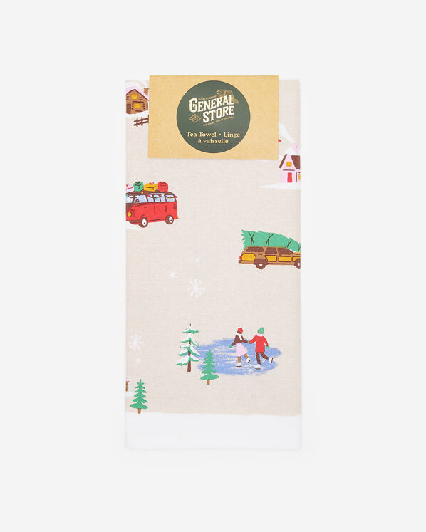 Roots Tea Towel Cabin World
