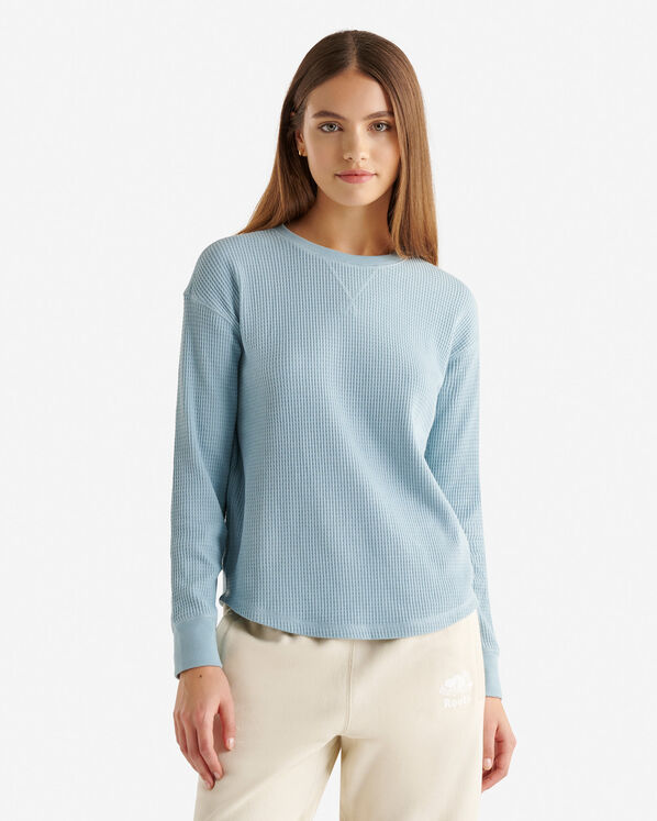 Waffle Long Sleeve Top