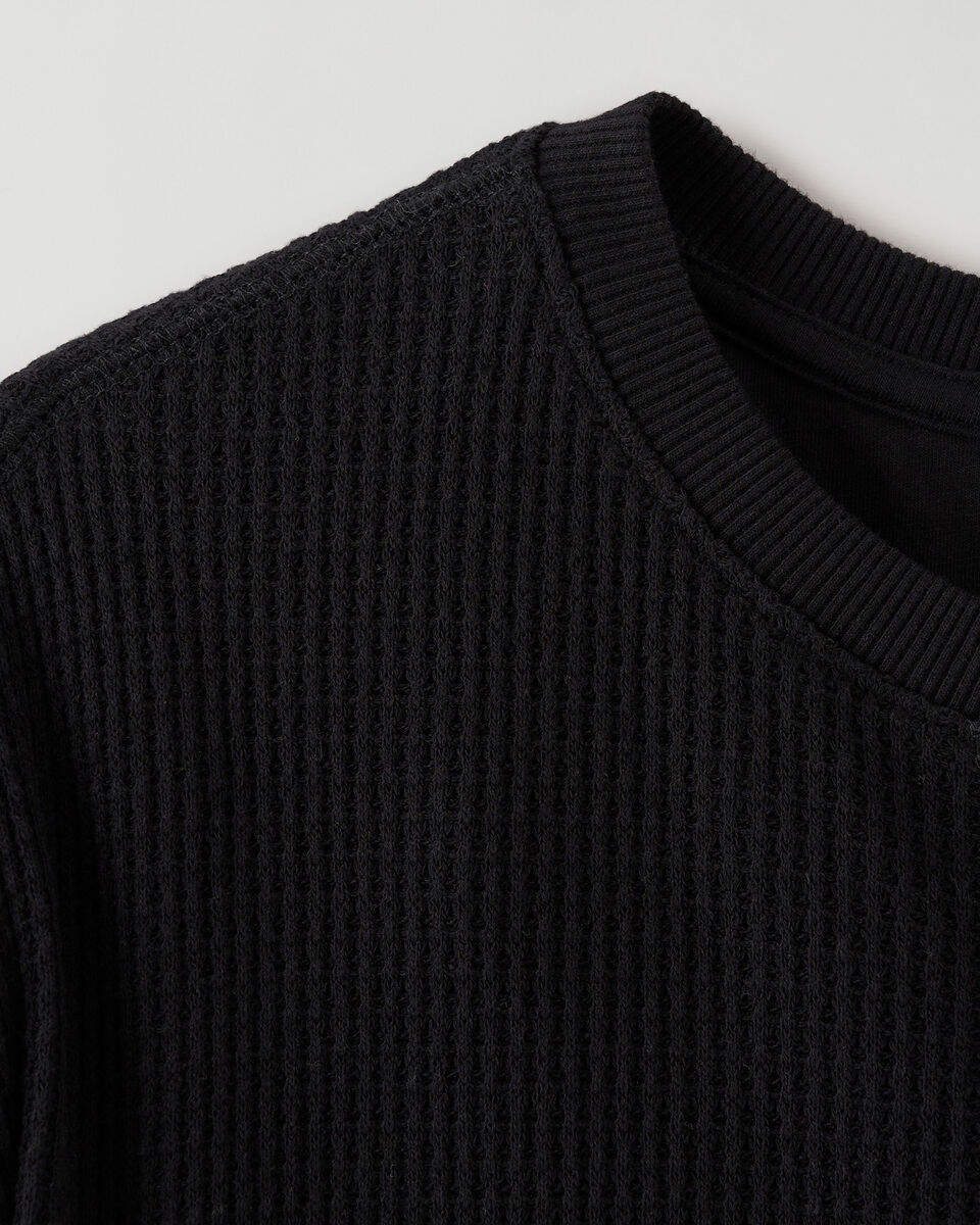 Waffle Longsleeve Top