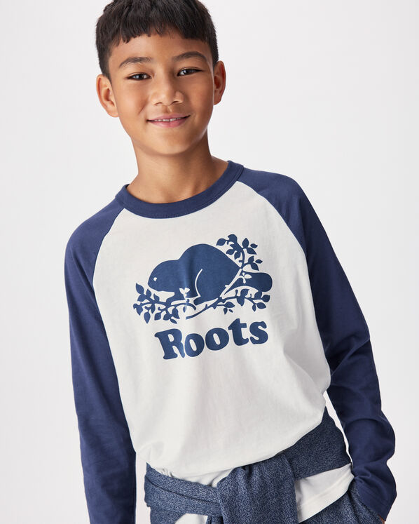 Kids Cooper Baseball Long Sleeve T-Shirt