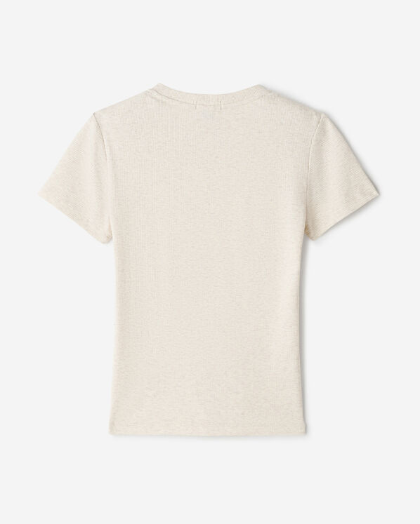 Roam Rib Fitted Short Sleeve Top