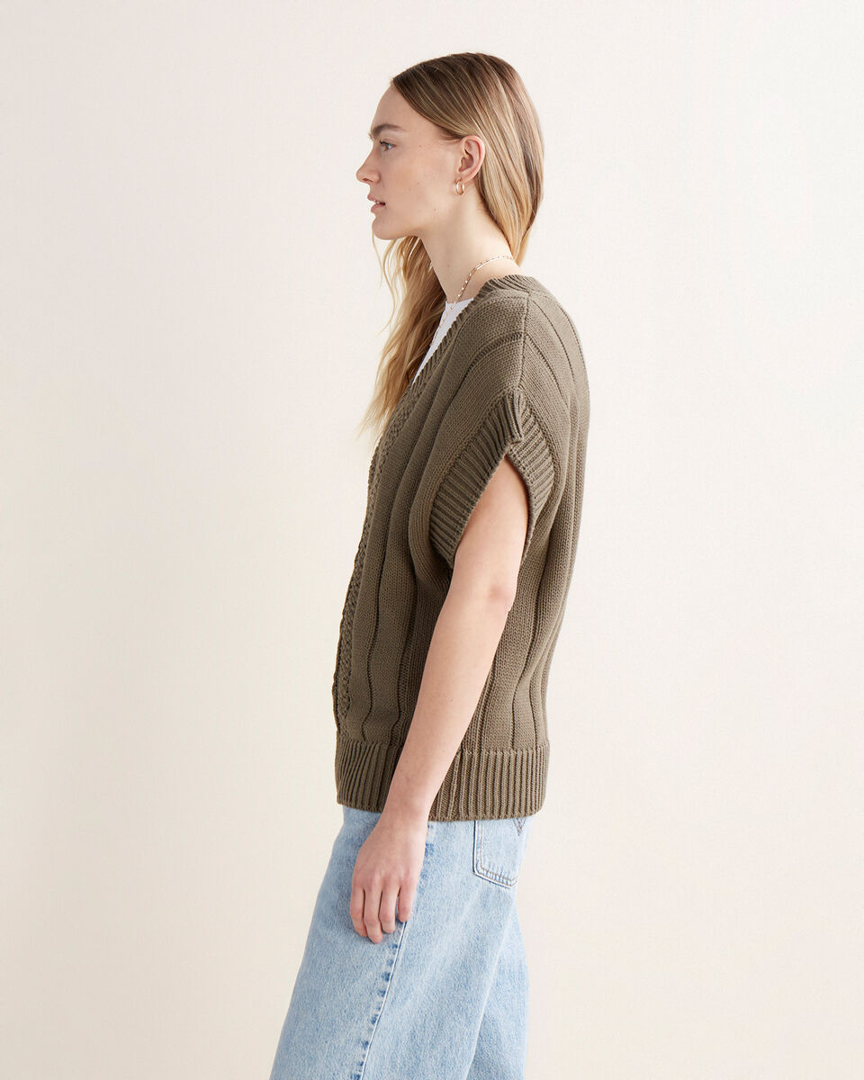 Outdoor Athletics Sweater Vest Sweaters and Cardigans Roots