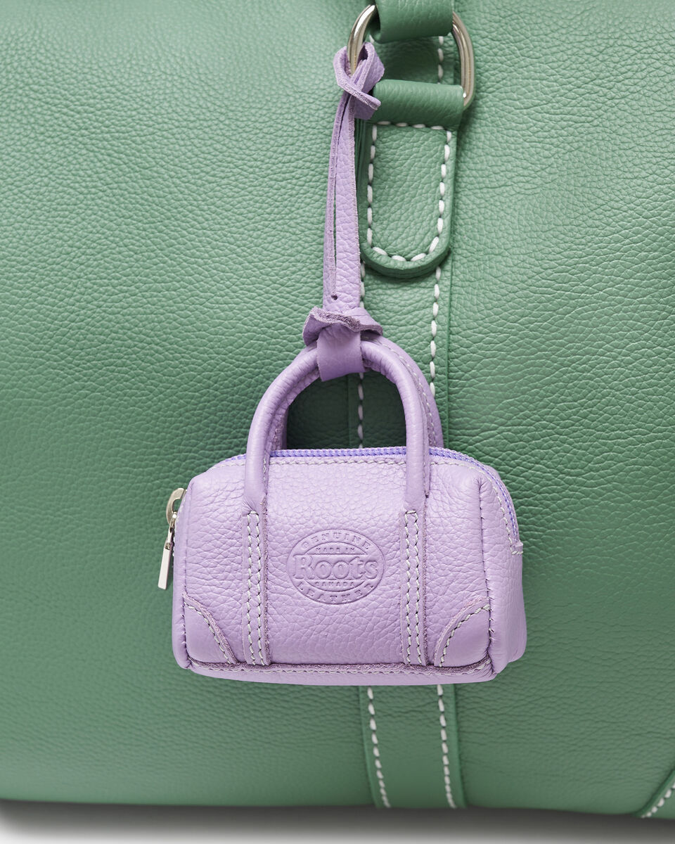Breloque Sac Banff en cuir suprarecyclé Cervino