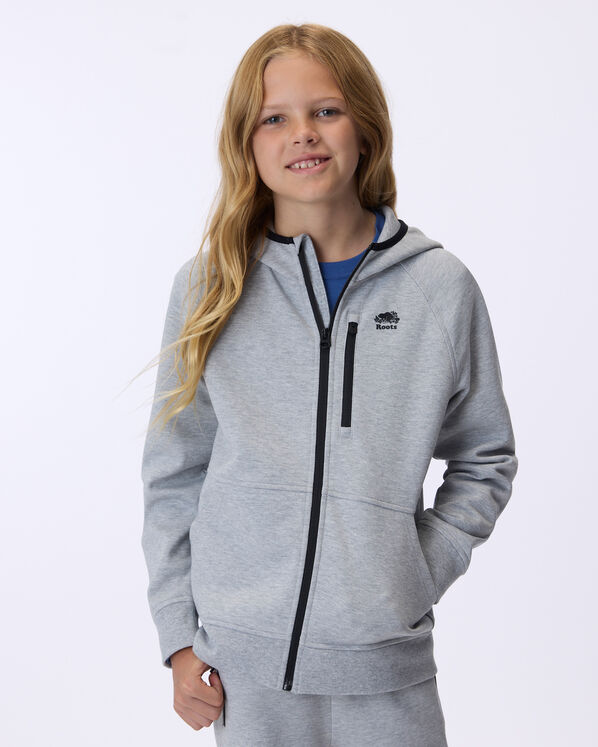 Chandail &agrave; capuchon et glissi&egrave;re en tissu interlock Recover pour enfants