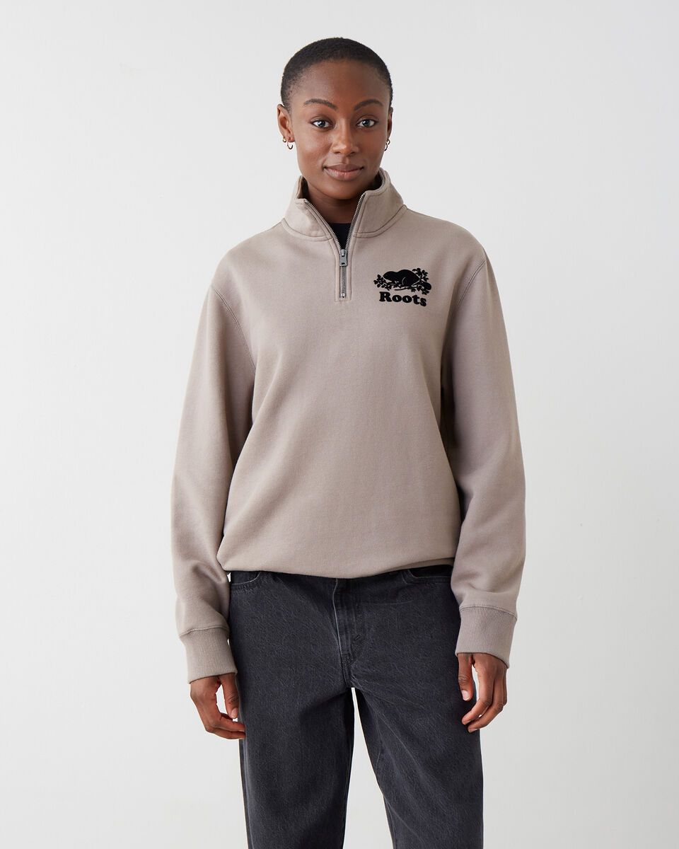 Organic Original Half Zip Stein Gender Free