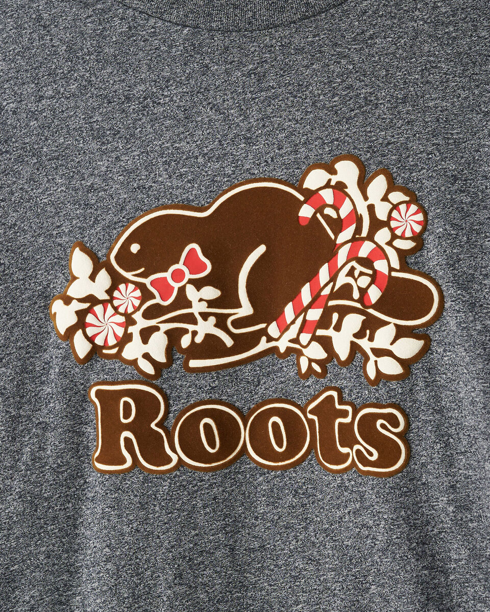 Womens Festive Cooper Long Sleeve T-Shirt