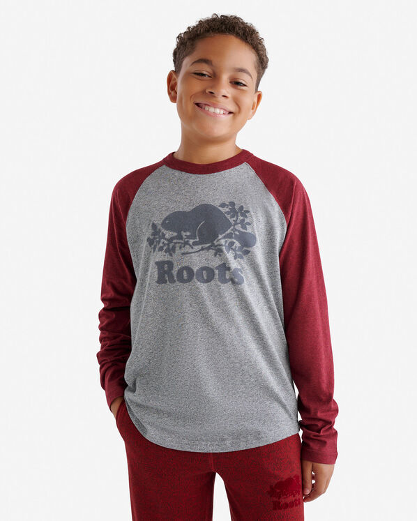 Kids Organic Cooper Baseball T-Shirt