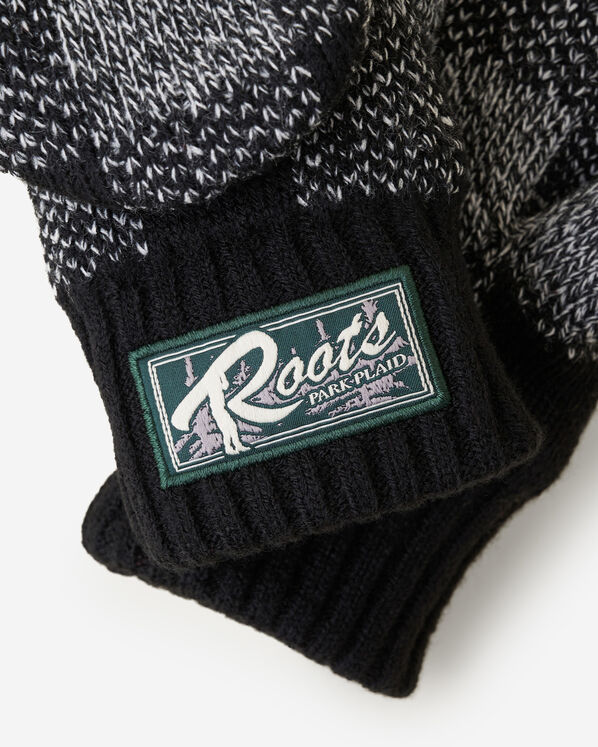 Kid Park Plaid Flip Mitt