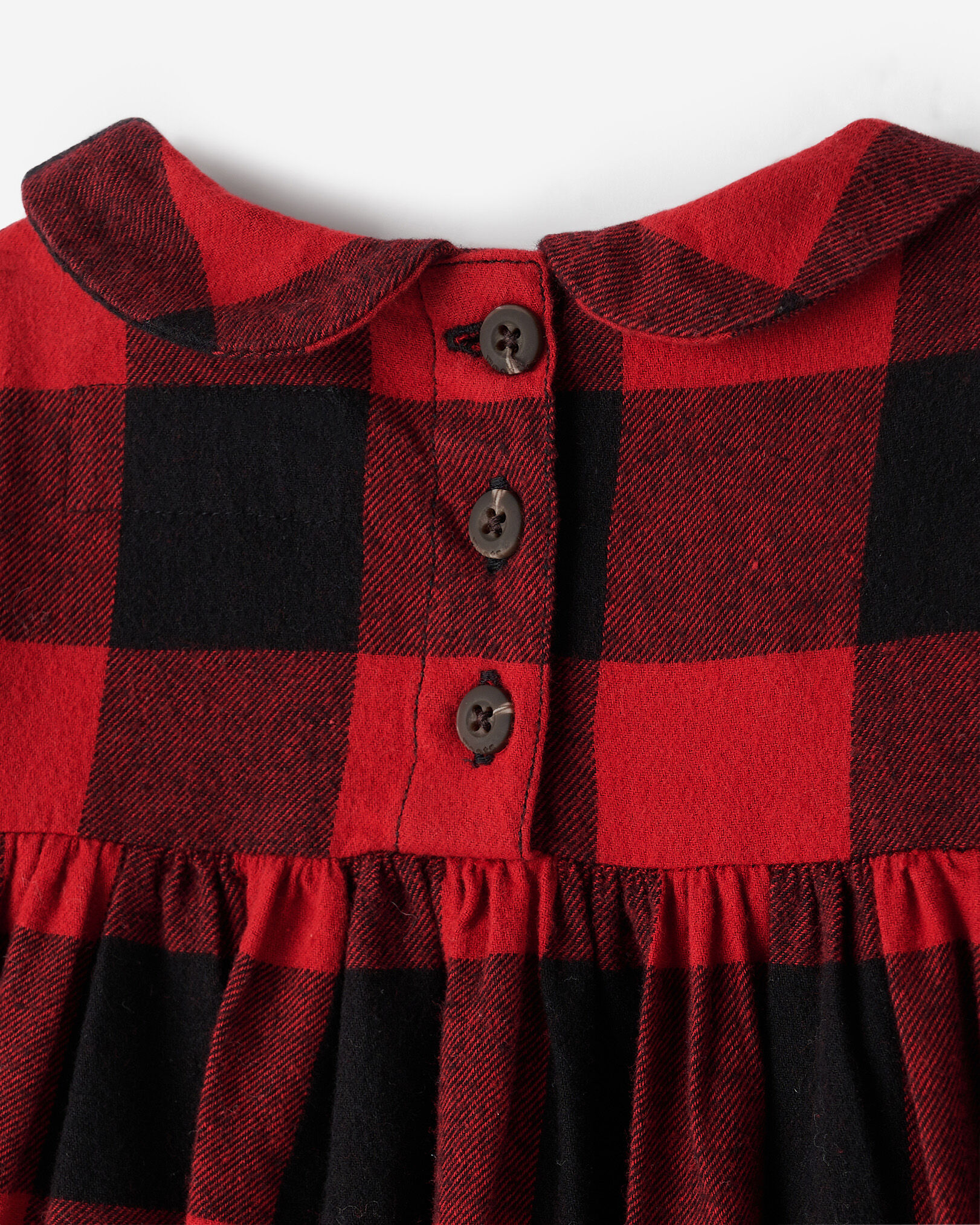 Baby Babydoll Park Plaid Dress