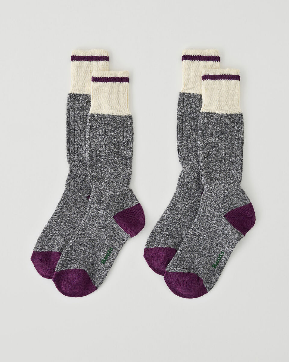 Adult Roots Cabin Pop Sock 2 Pack