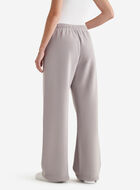 Pantalon en molleton nuage à jambe large