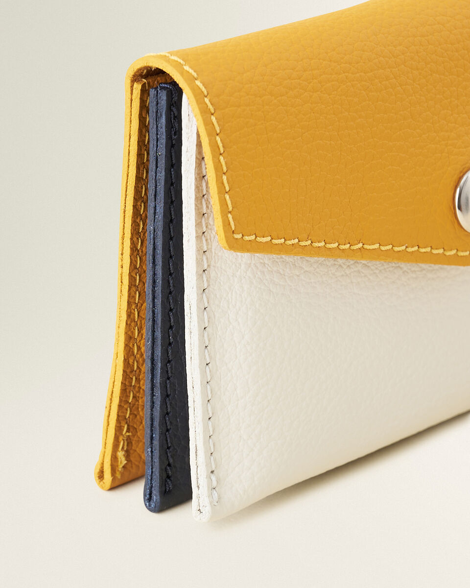 Mini sac à goussets latéraux en accordéon en cuir Cervino