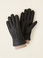Womens Cuff Deerskin Glove