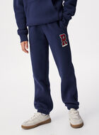 Kids Plaid Applique Sweatpant