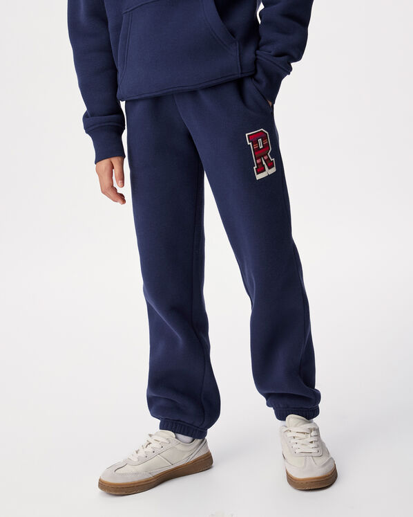 Kids Plaid Applique Sweatpant