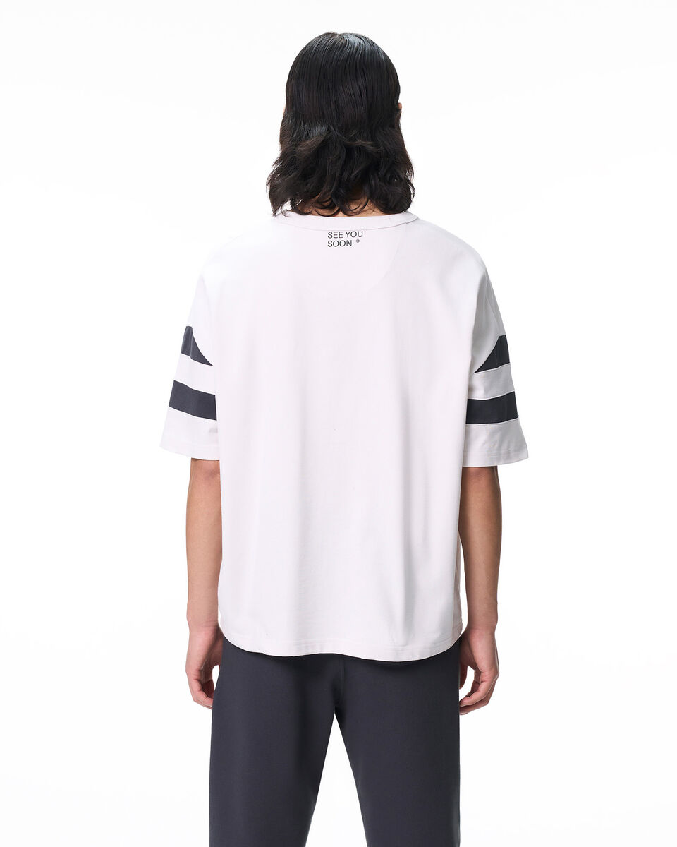 Roots X Mr. Saturday Stripe T-shirt Gender Free