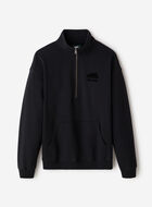 Organic Cooper Relaxed Half Zip Stein