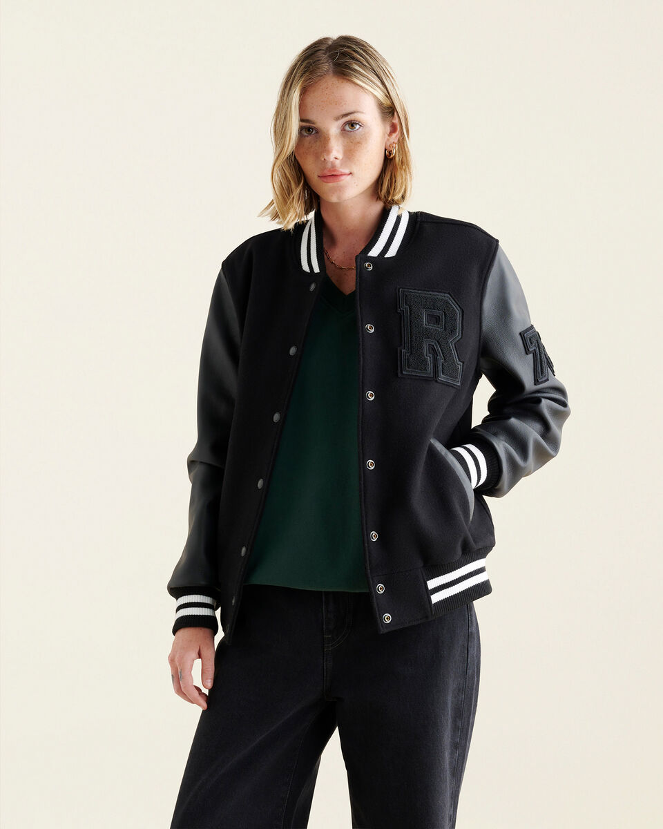 Womens Vintage Varsity Jacket | Varsity Jackets | Roots