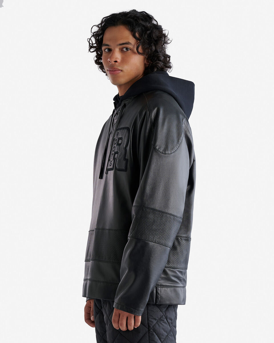 Chandail de hockey en cuir