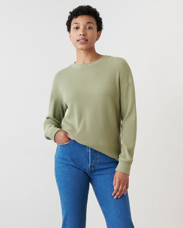 Waffle Longsleeve Top