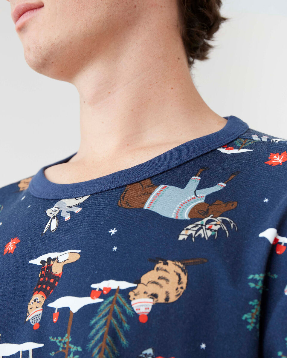 Haut de pyjama d’hiver