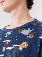 Haut de pyjama d’hiver