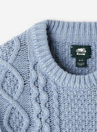 Cable Knit Crew Sweater