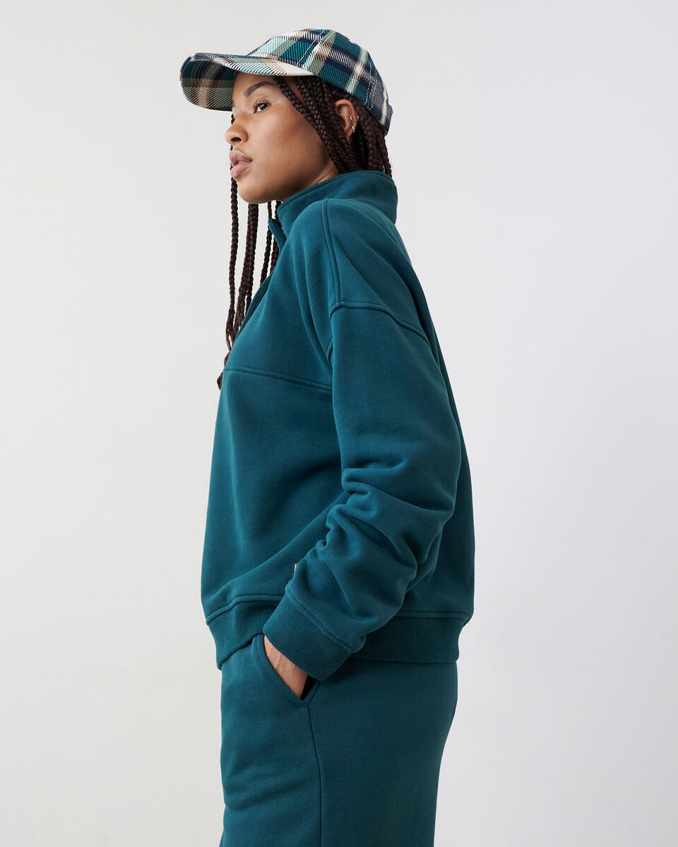 Outdoors Half Zip Mock Sweatshirt