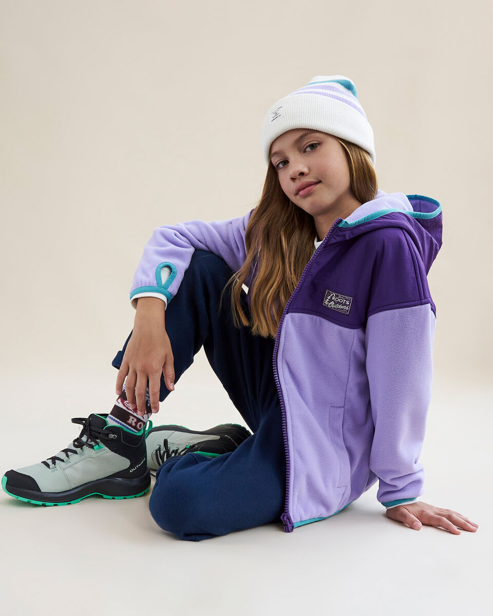 Kids Relaxed Polartec Hooded Jacket