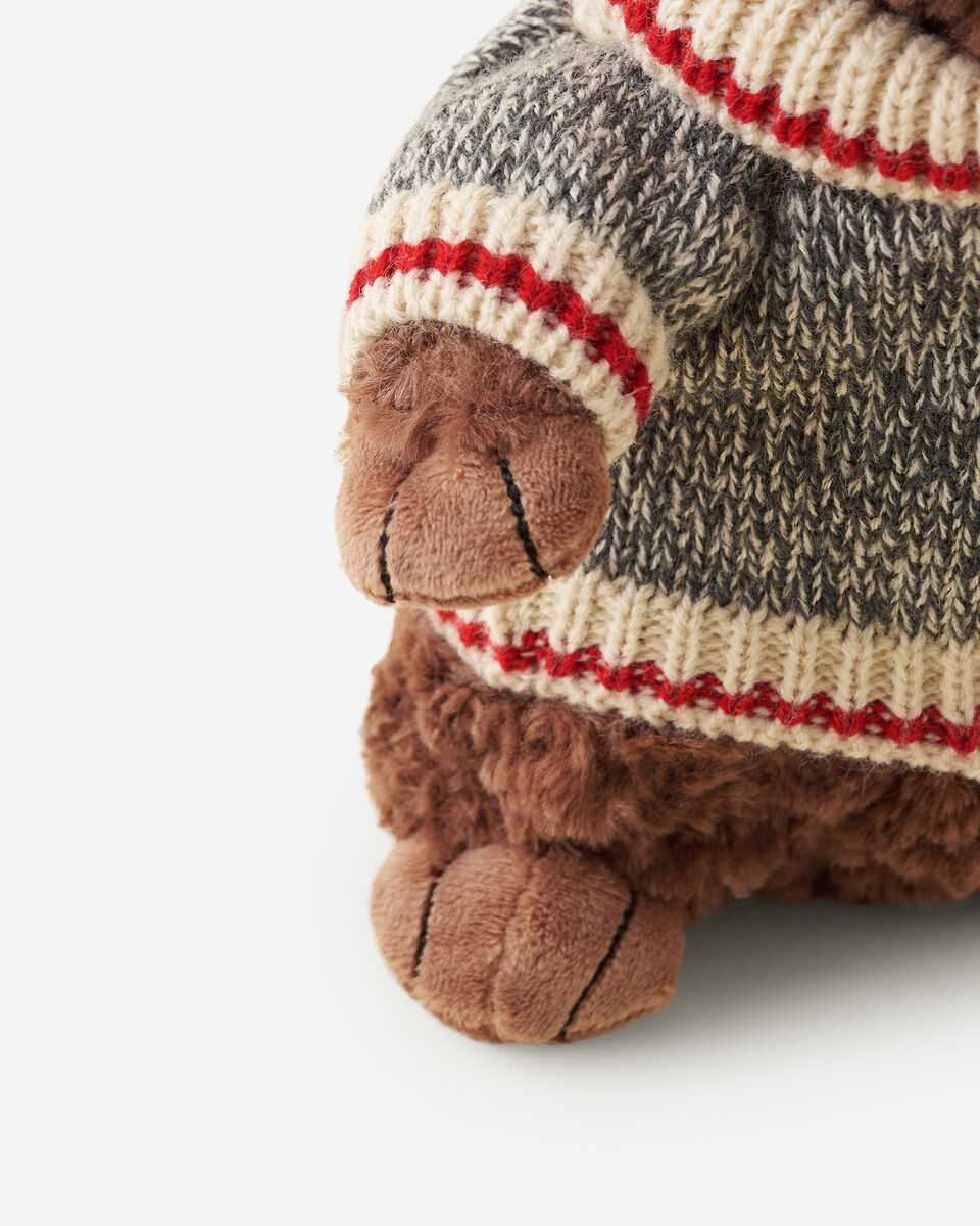 Castor en peluche Cabane