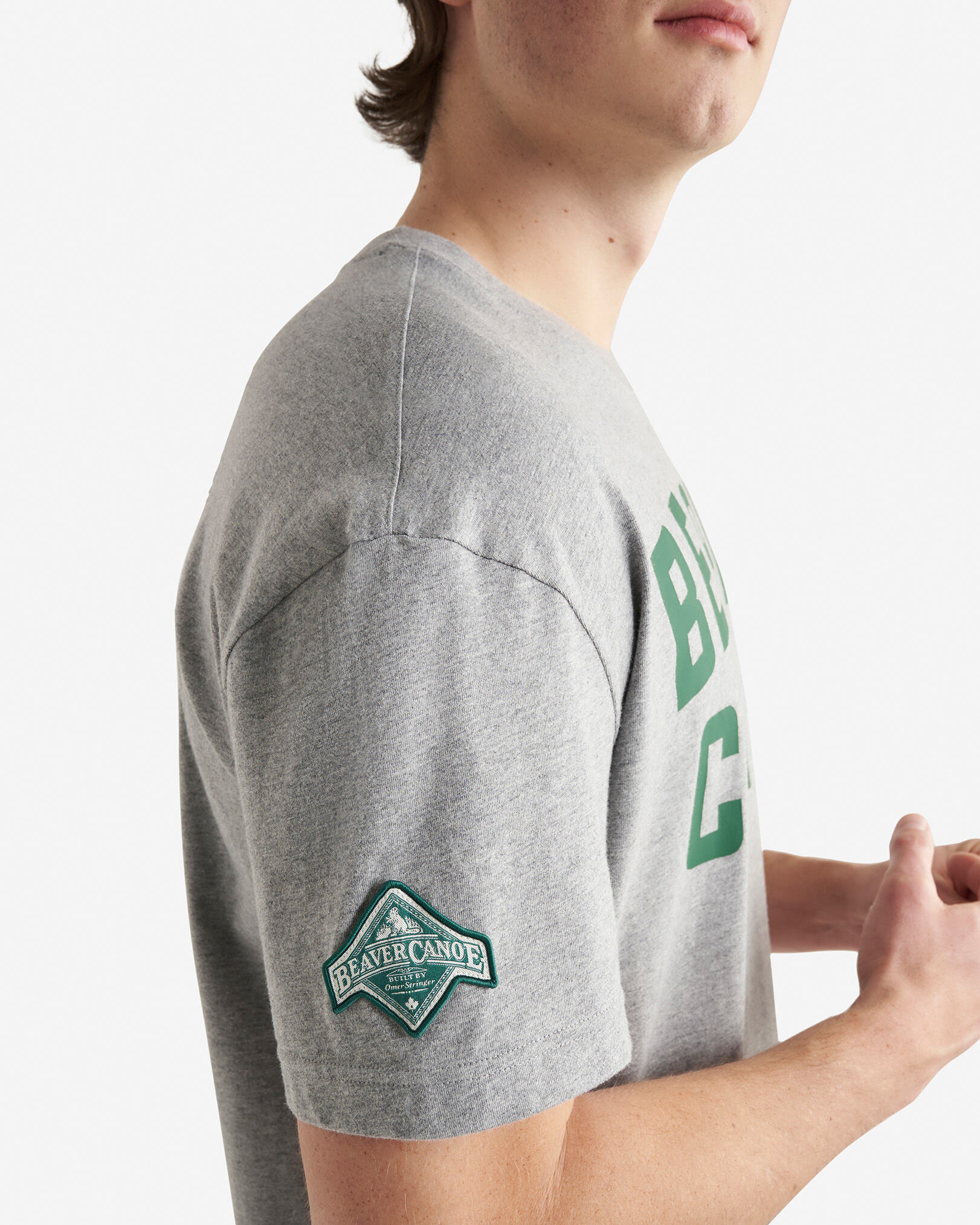 Mens Beaver Canoe Relaxed T-Shirt