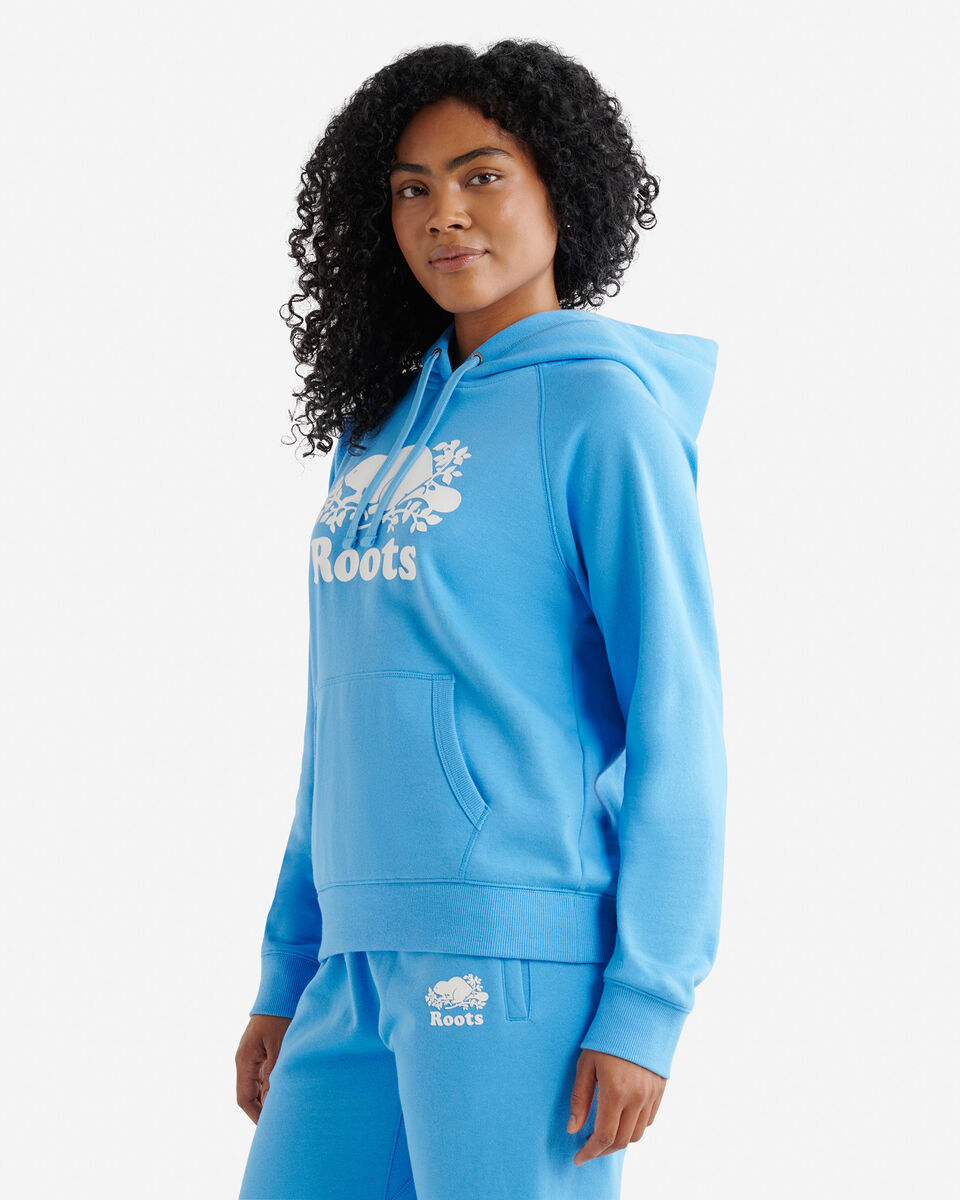 Chandail kangourou original à capuchon en coton bio