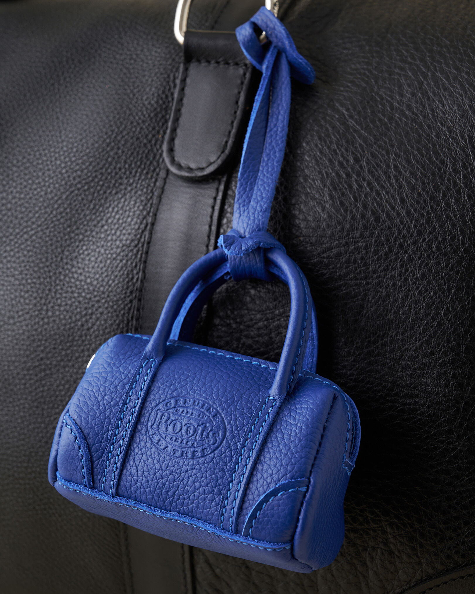 Breloque Sac Banff en cuir Tribe suprarecyclé