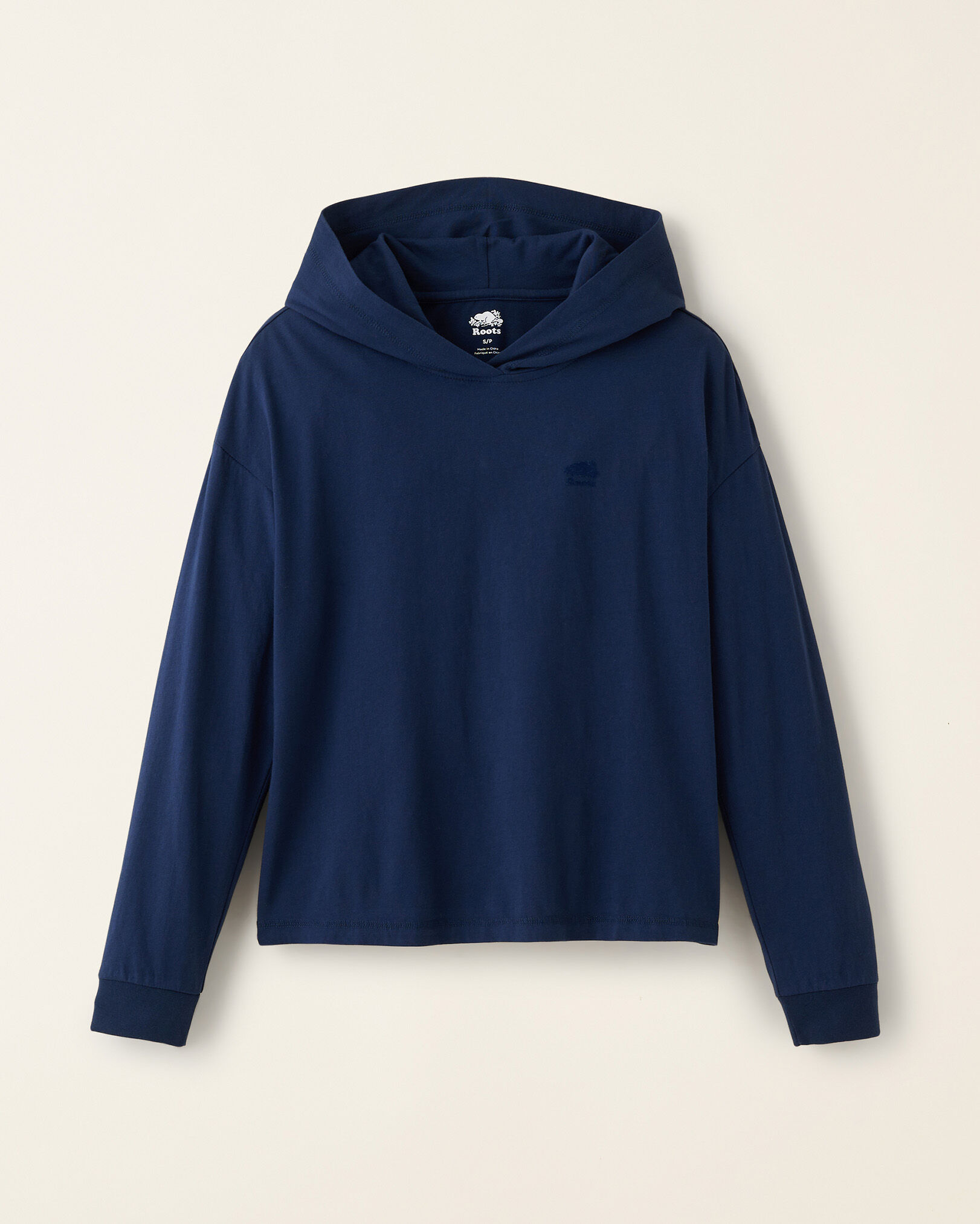 Hooded top tee shirt