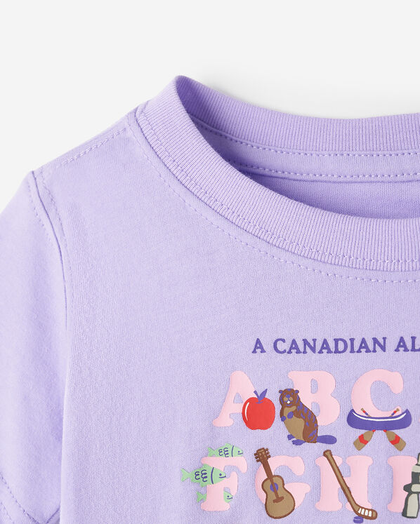 T-shirt ABC du Canada pour b&eacute;b&eacute;s