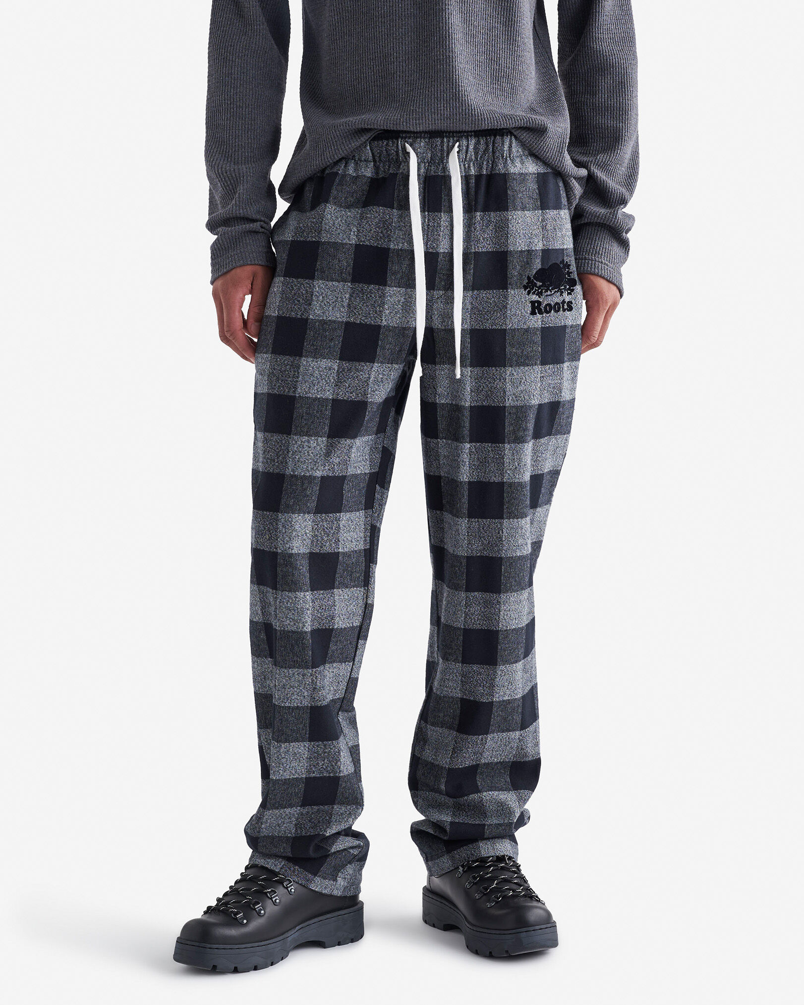 MensPark Plaid Pajama Pant Pajamas Lounge Sets Roots
