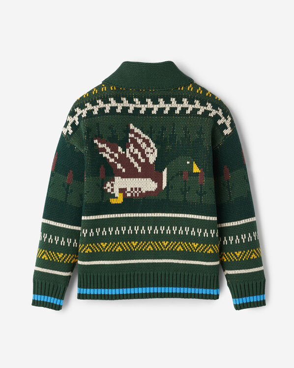 Kids Cabin Shawl Fair Isle Cardigan