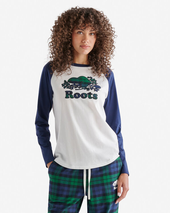Womens Inglenook Plaid Long Sleeve T-shirt