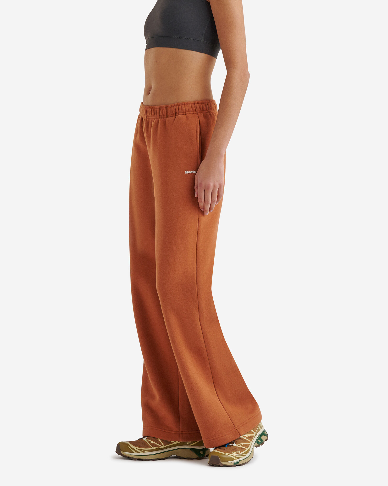 Sweatpants with wide bottoms best sale