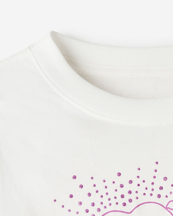 Toddler Cooper Glitter Long Sleeve T-Shirt