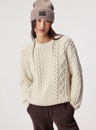 Cable Knit Crew Sweater