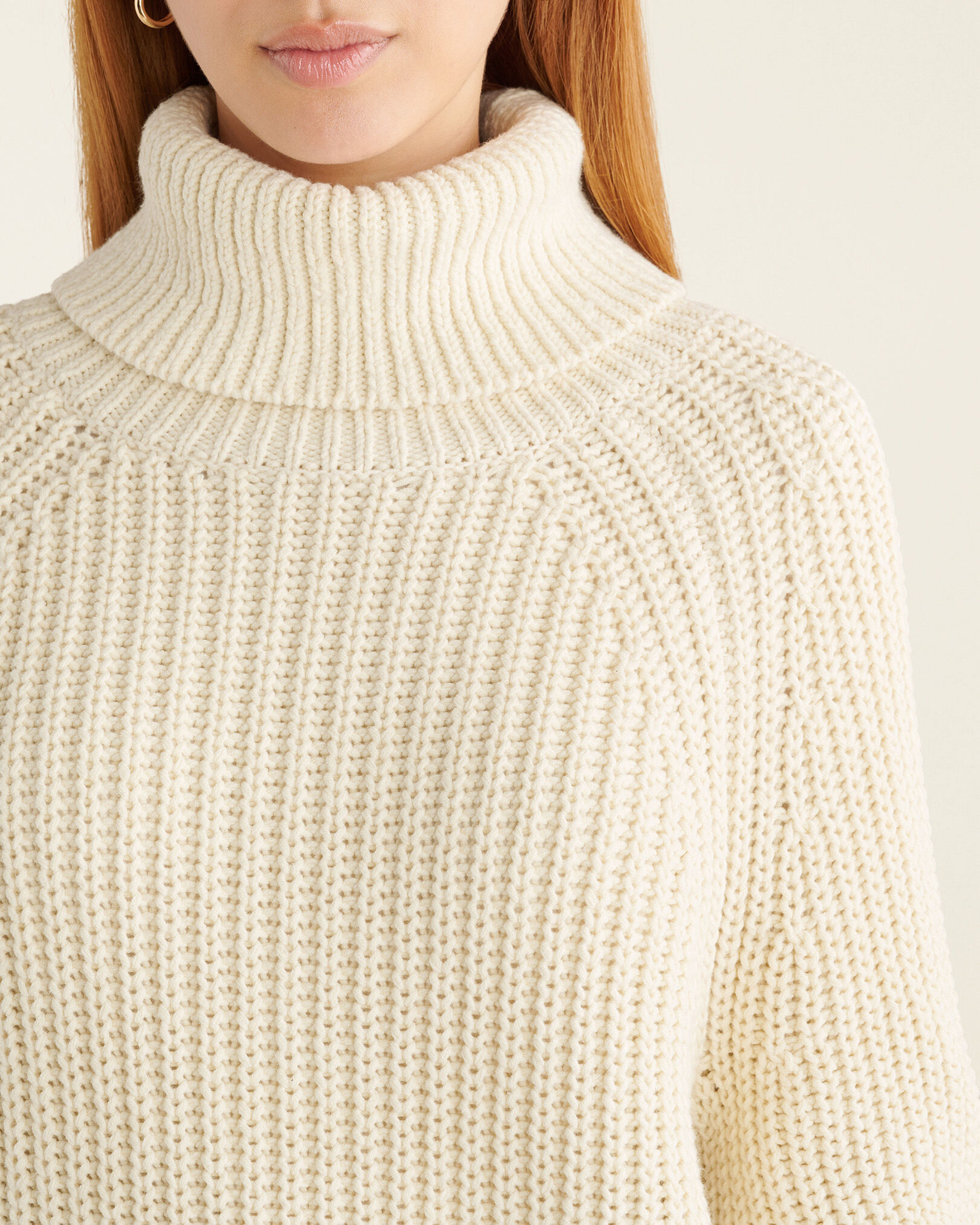 Elora Turtleneck Sweater Sweaters and Cardigans Roots